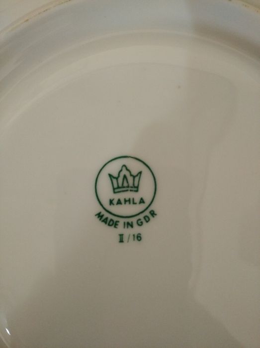 Чайно-кофейный сервиз " Черная роза" ГДР.