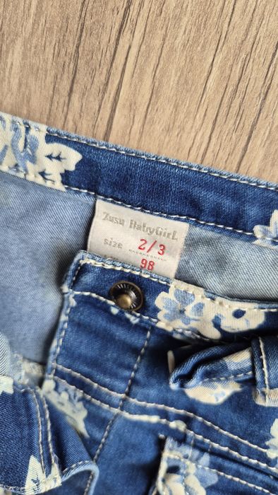 Джинсовая куртка на девочку 2-3 года, 98-104 см