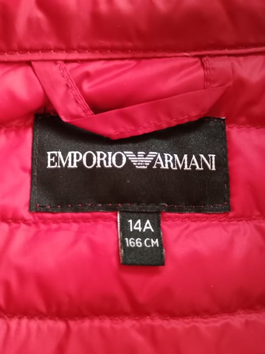 Geacă Emporio Armani PUF, copii