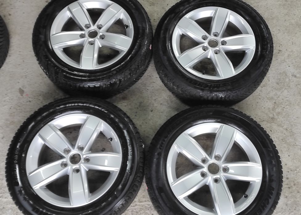 Jante aliaj+Anvelope Iarnă Michelin 205/60/16