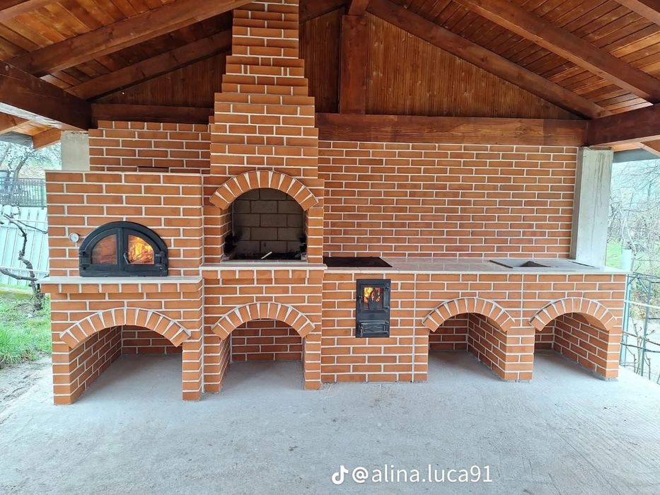 Construim grătare din cărămidă aparenta