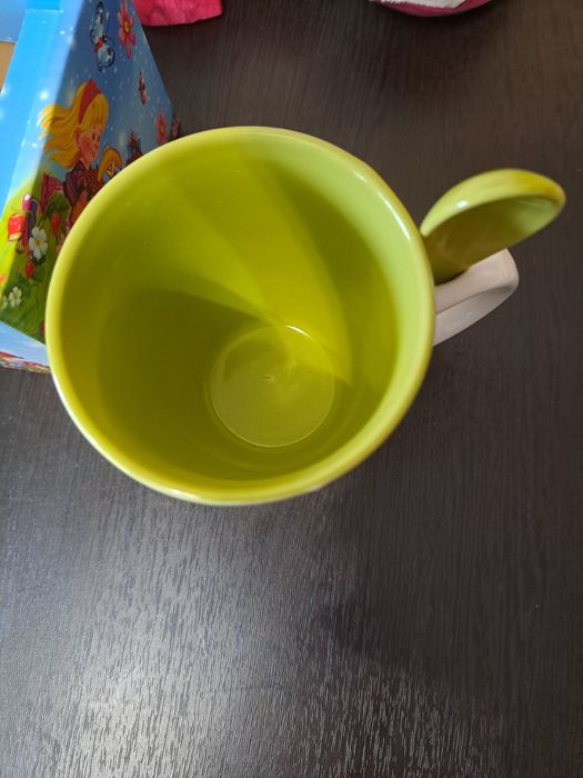 Кружка детская с ложкой