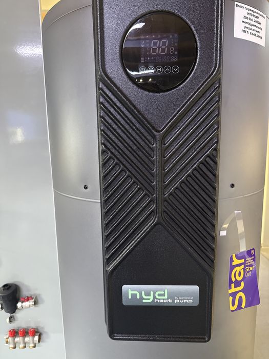 Boiler cu pompa de caldura 200 L , 2000w