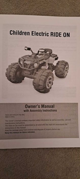 Vand ATV pentru copii