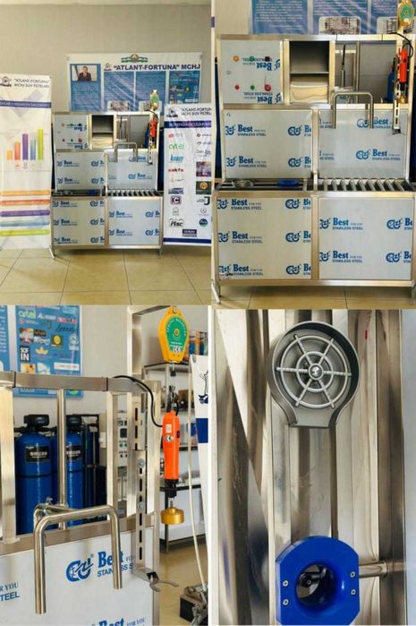 Rozliv, suv quyish 5, 10, 20 litrli mini liniya, полуавтомат розлив