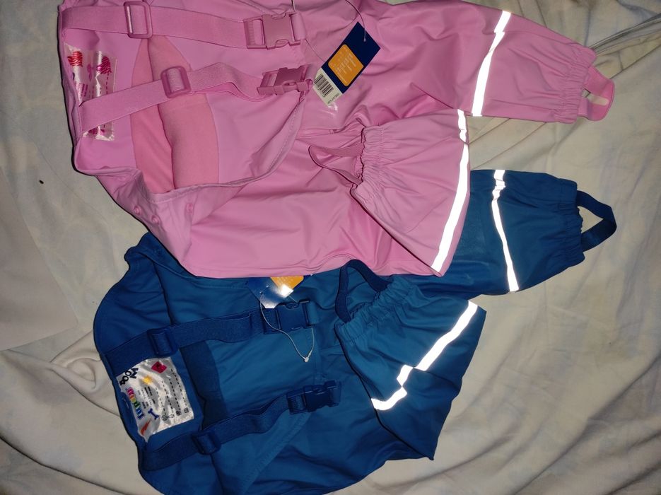 Geaca și pantaloni de ploaie !