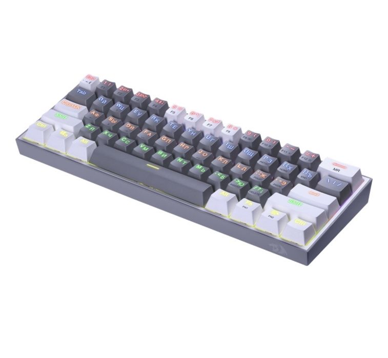 Клавиатура Redragon Fizz K617-R белый