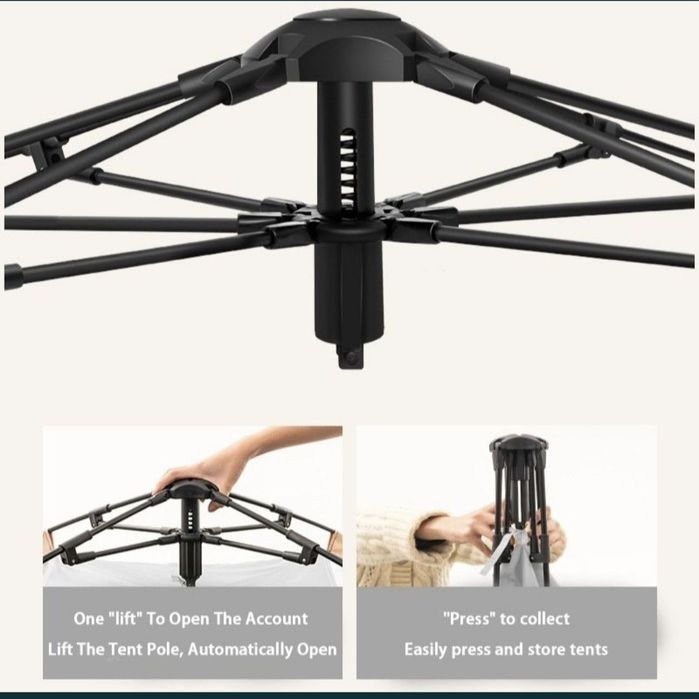 Автоматическая быстро раскладывающаяся палатка