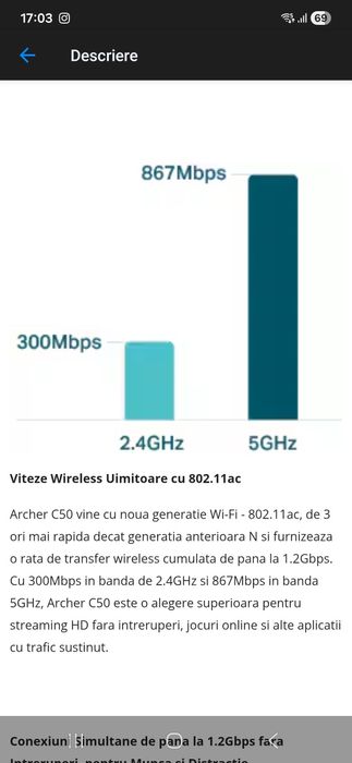 router wi fi tp link archer C50