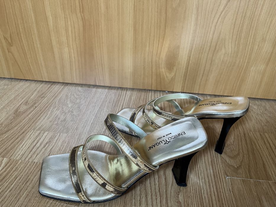 Летни сандали, италиански, естествена кожа