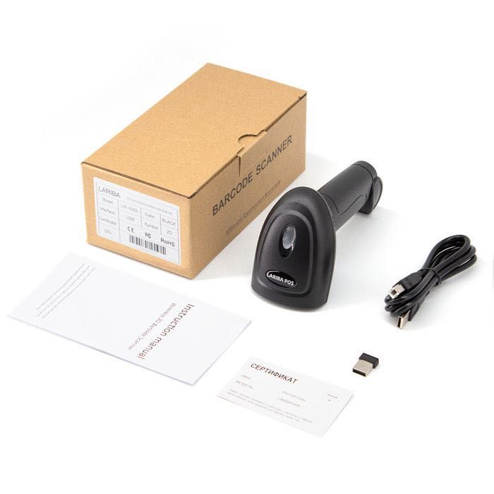 Сканер штрих-кода LP-4400 2D беспроводной+bluetooth, Barcode. Shtrix k