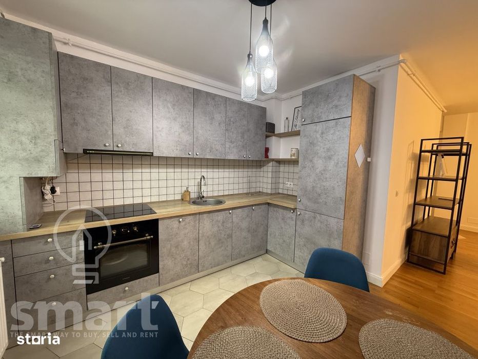 Apartament 2 camere LUX cu terasa si garaj Borhanci