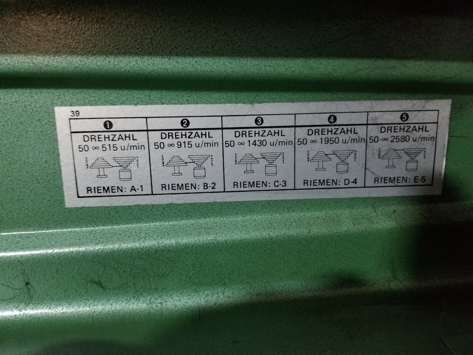 Masina de gaurit cu coloana Krenn, Germania