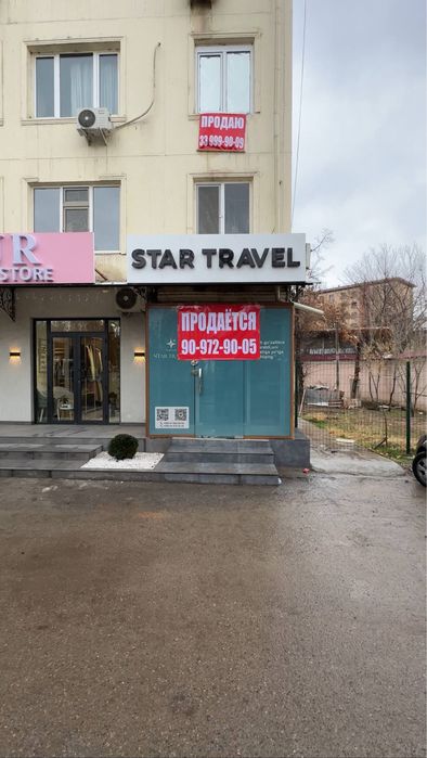 Продается Нежилое В центре 3х комн 1-я линия Яккасарай Ор-р Qanotchi
