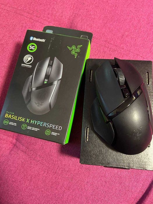 Безжични геймърски мишки Razer - Basilisk / Naga - Като нови, без донгъли