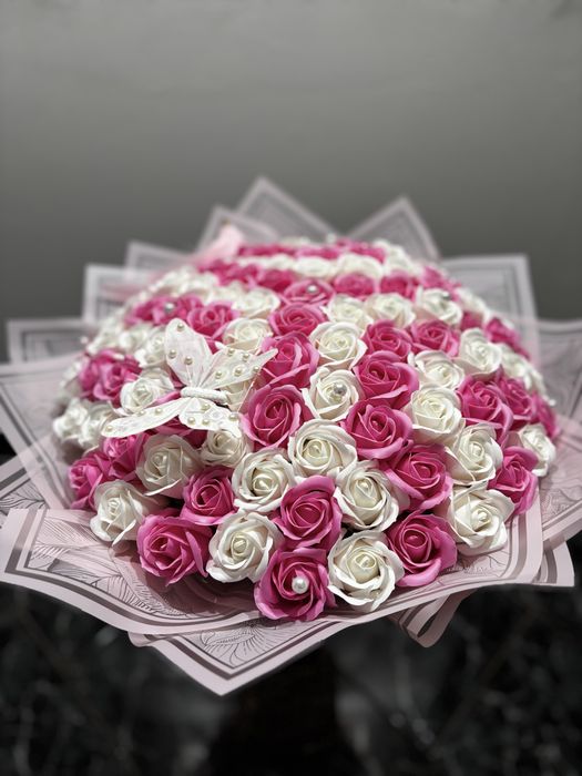 Buchet trandafiri de sapun