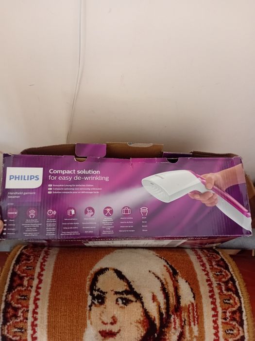 Aparat de calcat cu aburi philips 1000w
