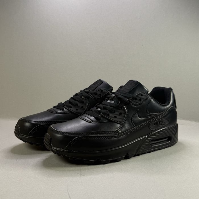 Nike Air Max 90 Black Leather НОВИ! Ориг