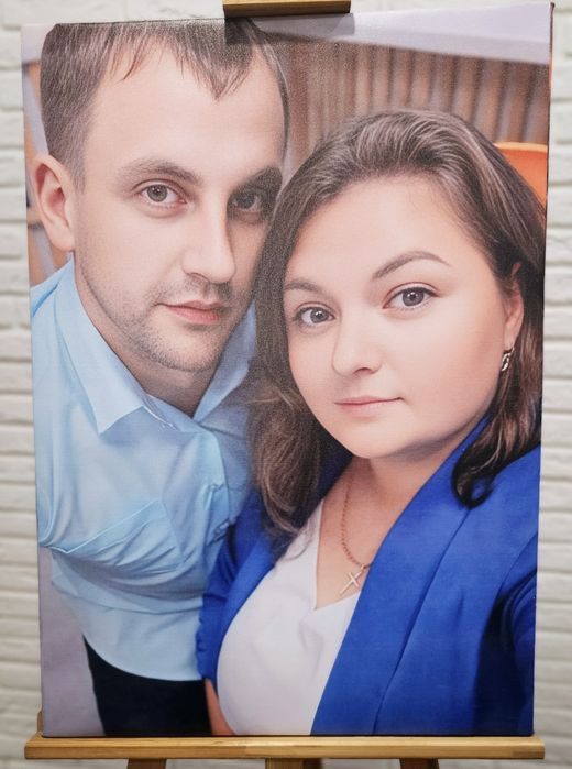 Печать фото на холсте