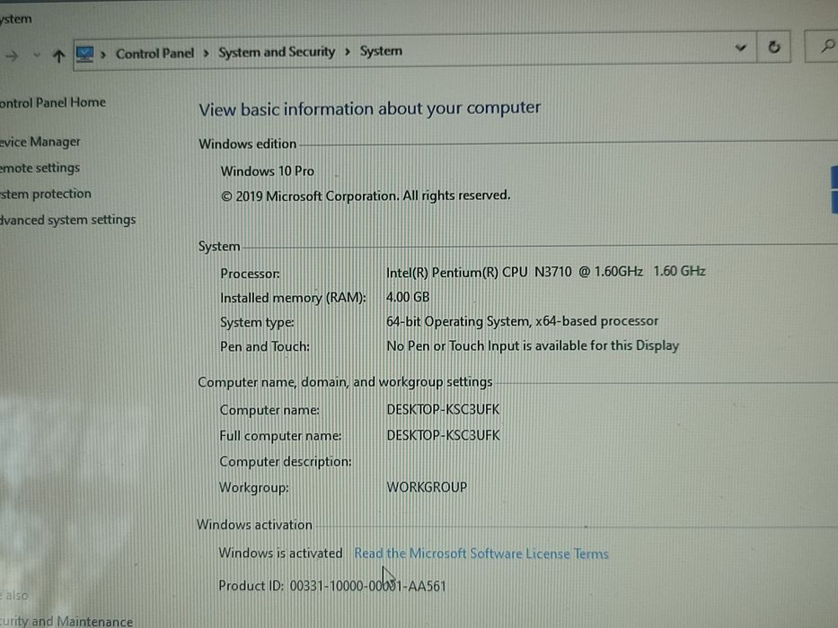 Laptop Mare 17,3 Acer ES1-731 - Quad Core/ 4gb/ 256gb SSD/ Baterie 3h