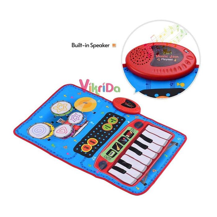 Детско музикално килимче Kiditos 2 в 1