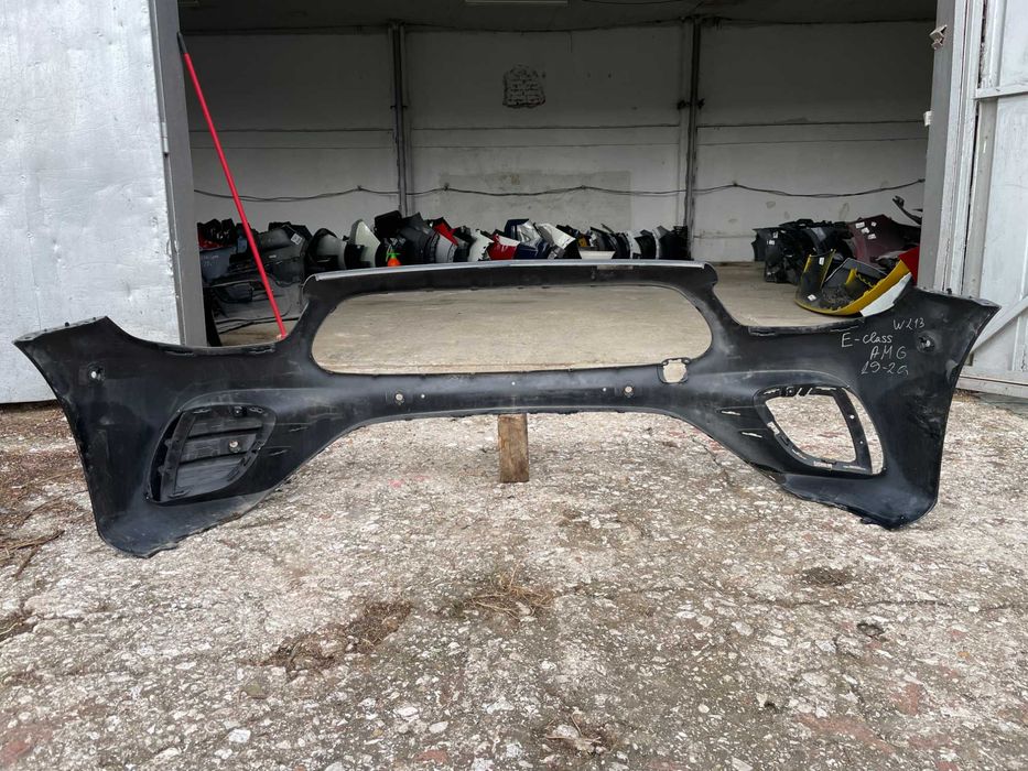 Предна броня за Mercedes E-class W213 AMG Мерцедес Е АМГ 2020-2023г