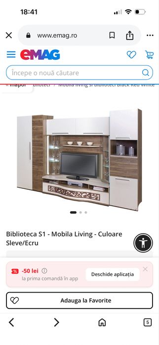 Set mobilier living Absolut