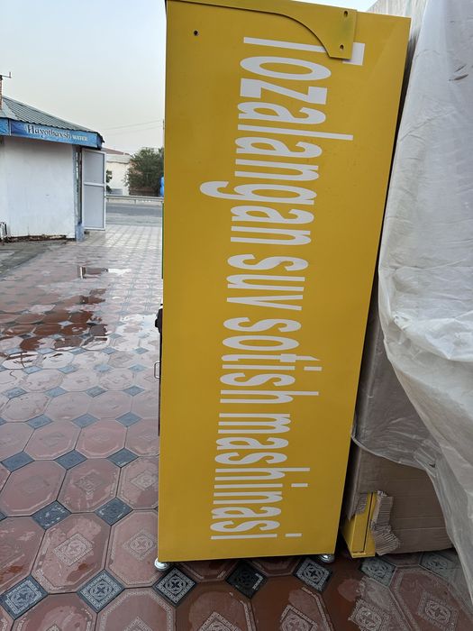 Вендинг сув сотиш аппаратлари. Янги