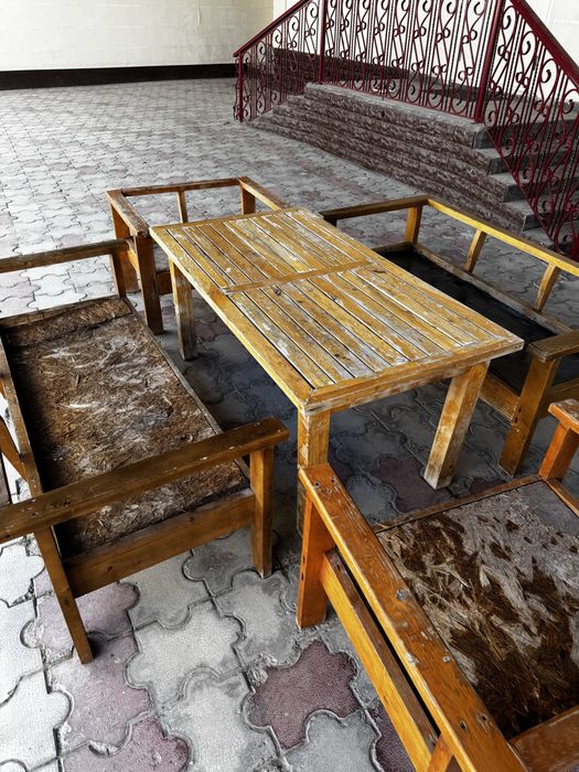 Деревянный комплект для дачи / беседки