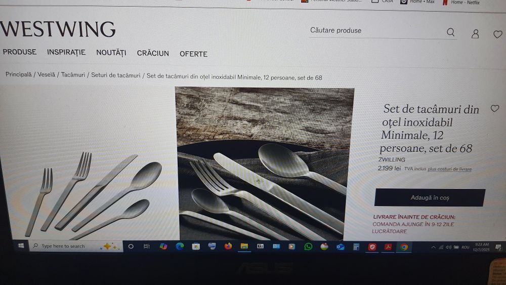 Set tacamuri inox Zwilling J A Henckels