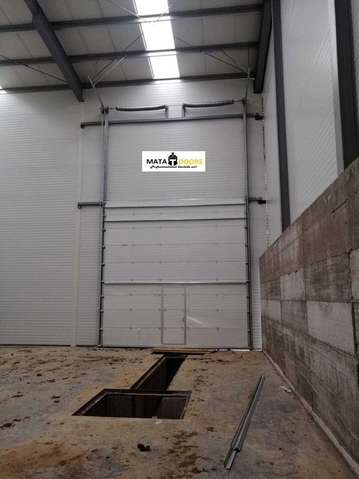 Usa L4xH3 antracit.Usi garaj/sectionale/rezidentiale/industriale/hale