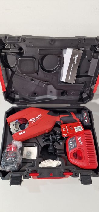 Milwaukee M12 PCSS54 Raptor XL pentru tevi inox cupru aluminiu