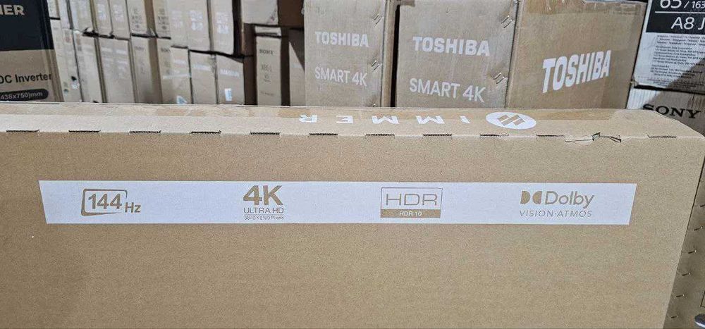 Immer QLED Телевизор MiniLed 144Hz 4K Google TV Mega Skidka + Dostavka