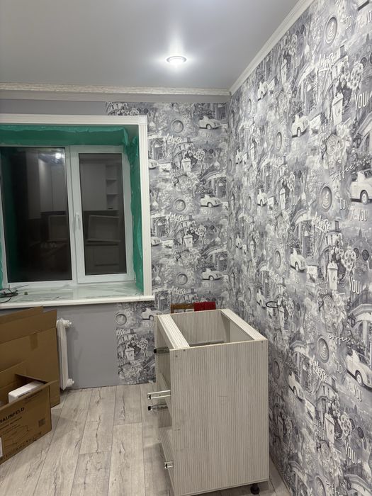 Качественная поклейка обоев