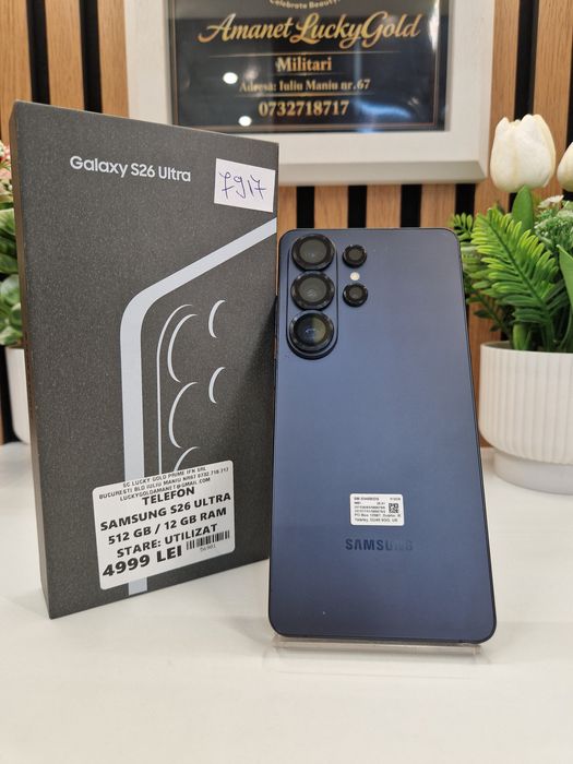 Samsung S26 Ultra 512GB / 12GB RAM Garanție! #56901