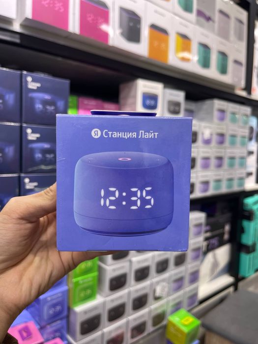Яндекс станция лайт 2. С часами. Все цвета.
