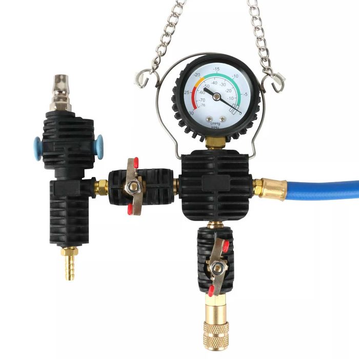 Комплект за измерване налягането в радиатора и охладителната система