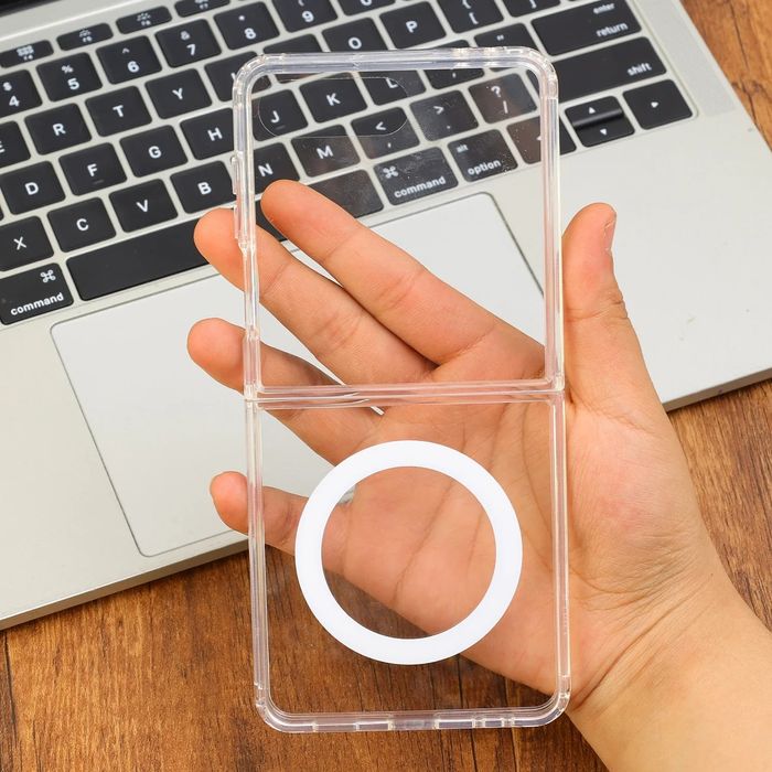 Samsung Zflip 7 силиконов кейс с MagSafe безжично зареждане