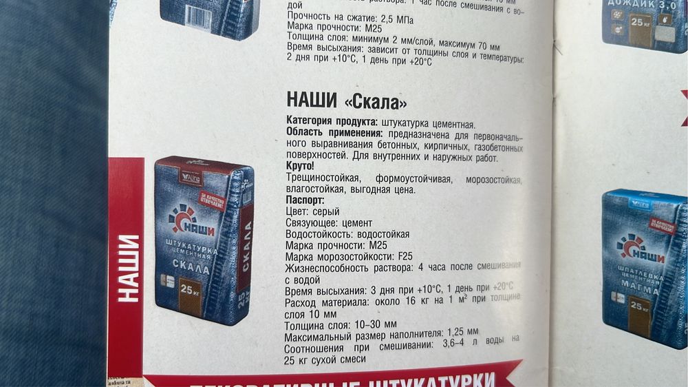 Строительные материалы