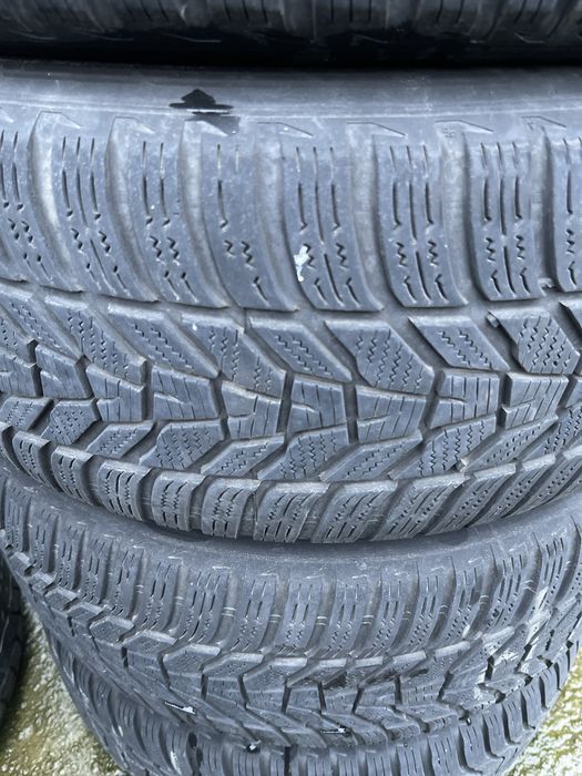 Set jante aliaj R17 Ford + anvelope de iarna 235 55 R17