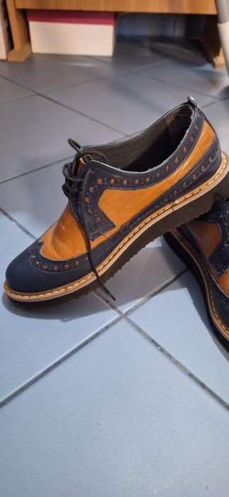 Pantofi Oxford Piele