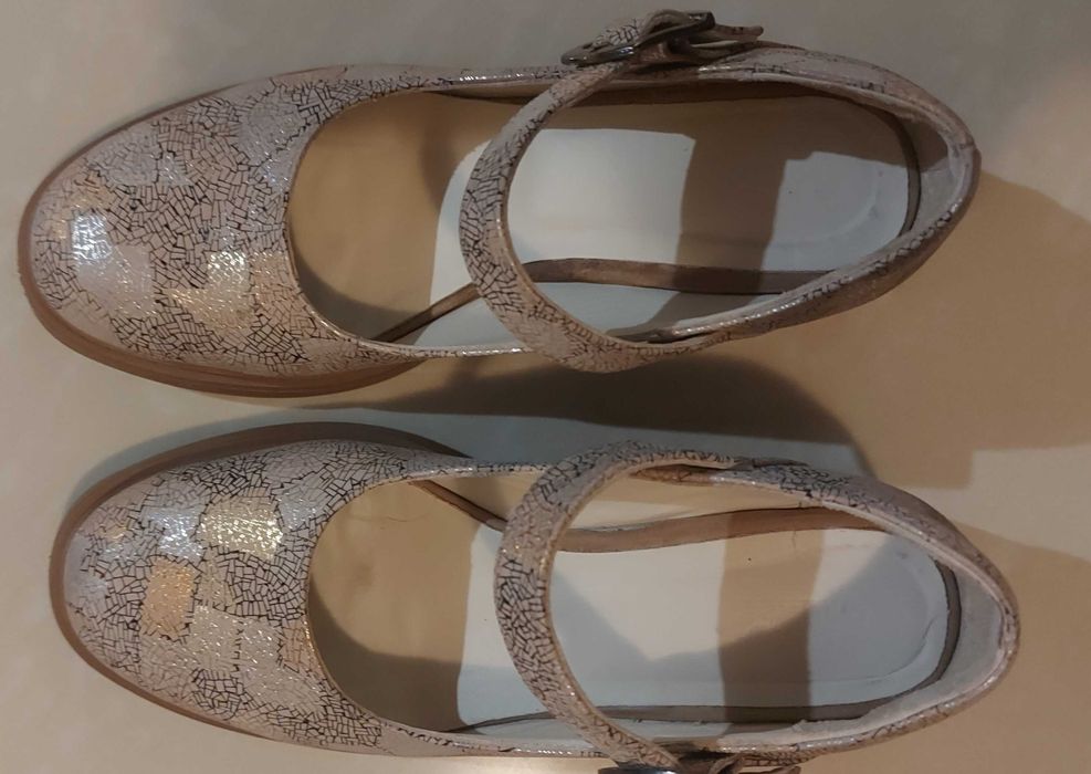 Дизайнерски обувки естествена кожа Gabina