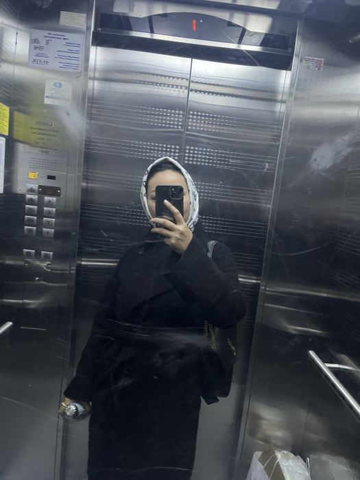 Пальто шерсть , кашемир S-M