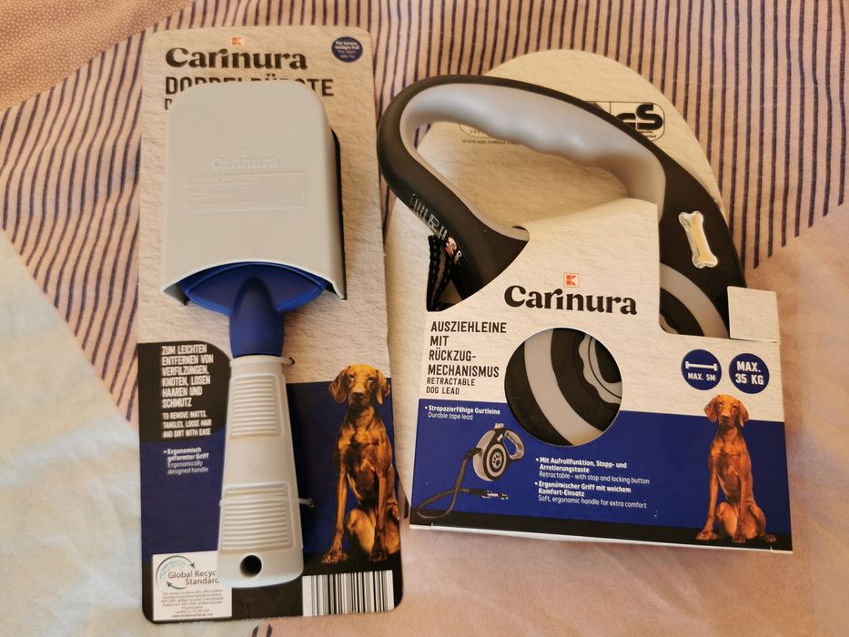 Автоматичен повод, каишка за куче и четка