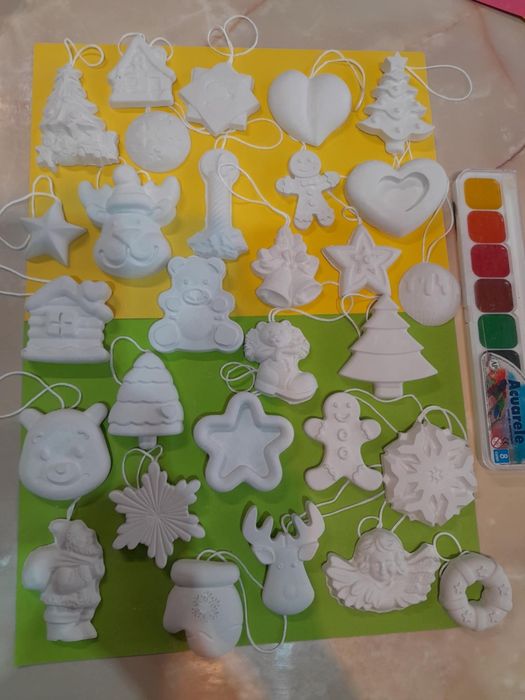 Figurine din ipsos pentru pictat