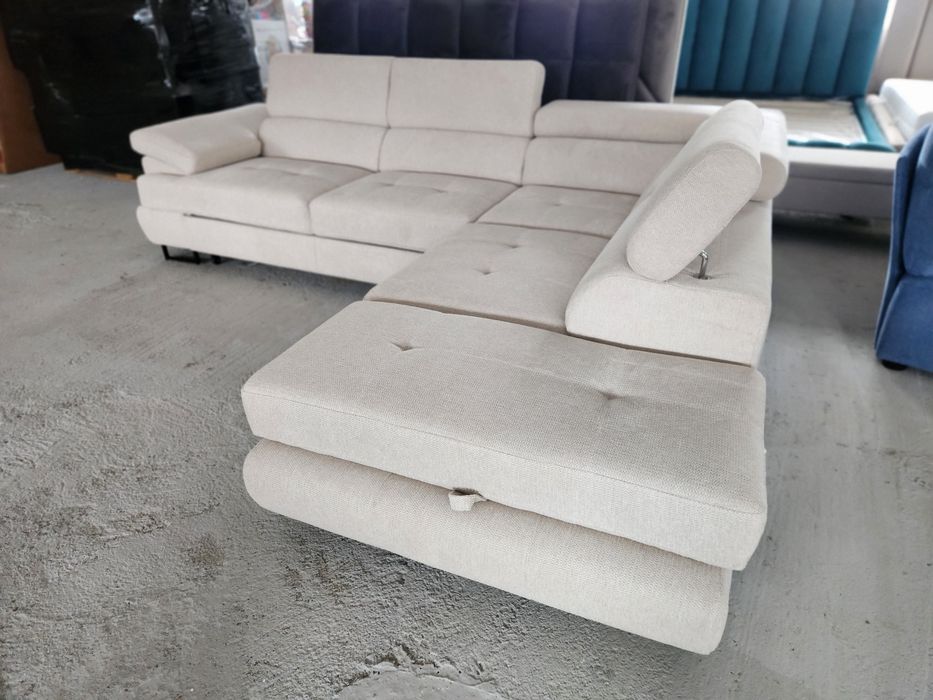 COMANDĂ! Coltar L-form, stofă, 275/225cm