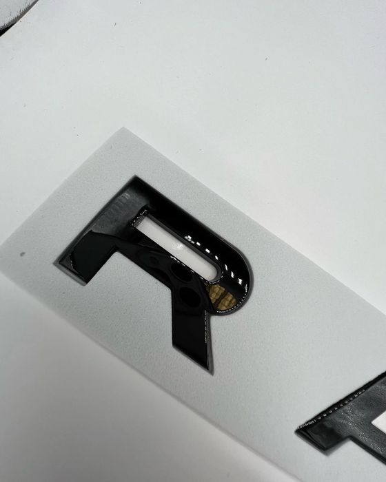 Черна емблема надпис Range Rover Land rover за преден,заден капак