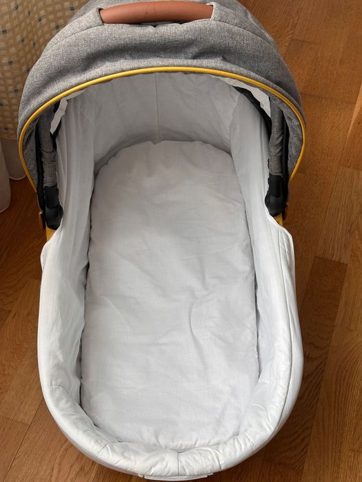 Carucior Krausman Nexxo galben 3 in 1