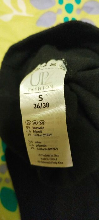 Ciorapi negrii, lungi, cu chilot de la: UP2 Fashion! Marimea: S, 36/38