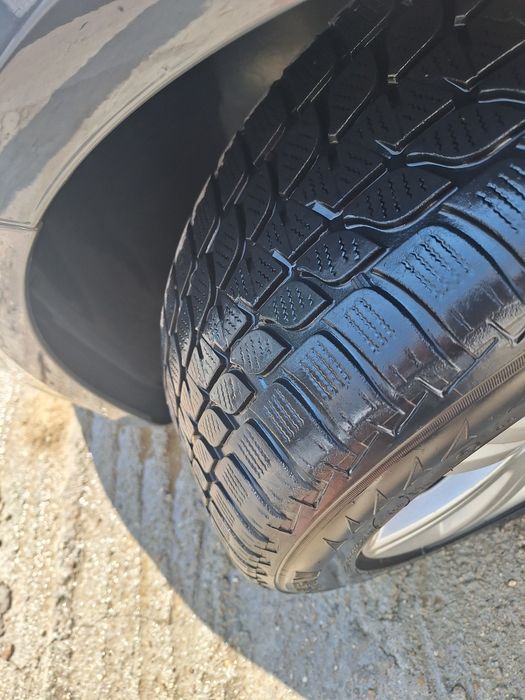 Vând schimb jante audi 5x112 r 16 gume bune m+s